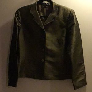 Ellen Tracy Silk Blazer
